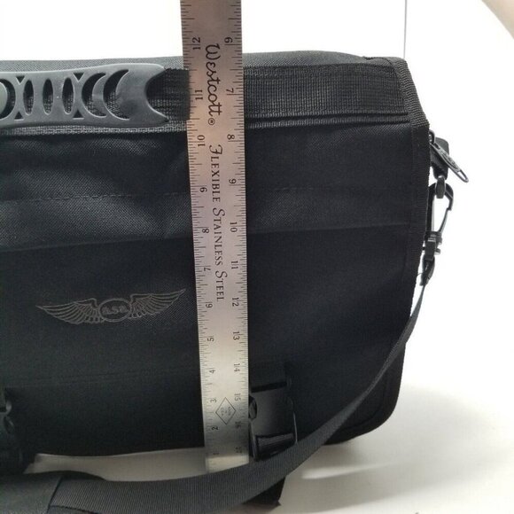 ASA Aviation Expandable Bag Briefcase Carry Case Lots of Compartments - Picture 9 of 10